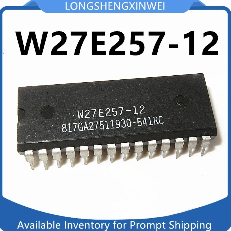 

1PCS NEW W27E257-12 W27E257 Direct Insert DIP-28 Memory Chip Spot