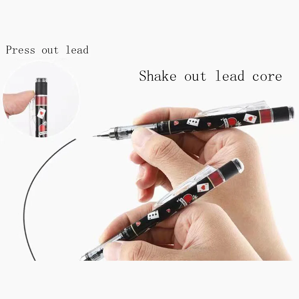 Japan TOMBOW Limited Animation MONO Low Center of Gravity Shake Out Lead Automatic Pencil Office Study Stationery 0.5