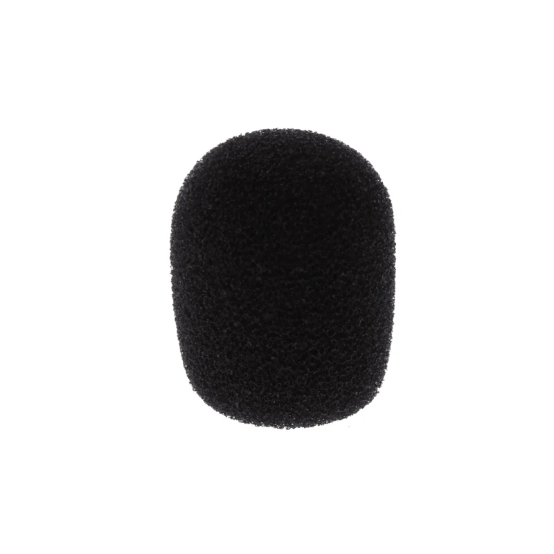 8 pièces casques revers mousse Microphone pare-brise Lavaliers Covors accessoires nouveau