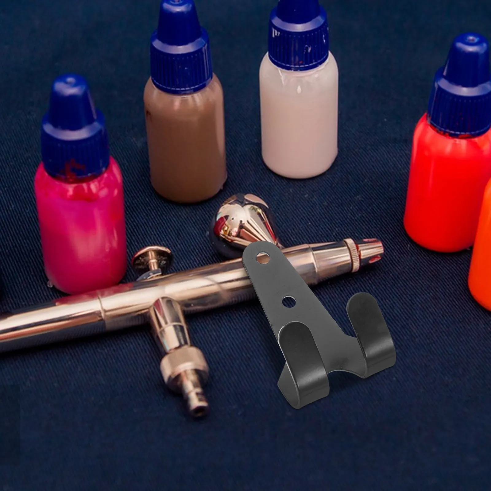 Spray Airbrush Stand Holder Auto Paint Supplies Airbrush Support Stable Compact Design Spray Pen Holder Garage Tool Wall Bracket