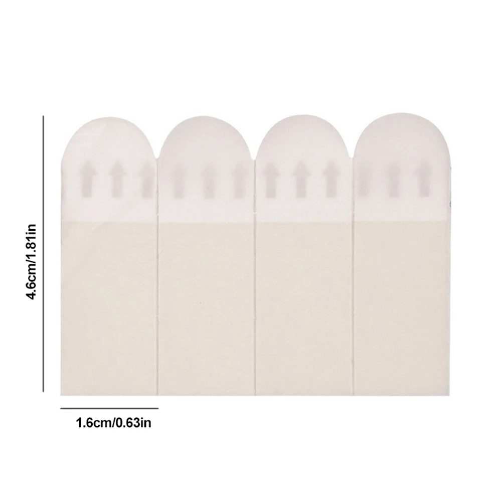 12 Pairs Photo Frame Stickers Damage Free Double Side Hook Loop Mounting Tape Various Sized Wall Hangers Strips for Home Decor