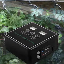 Sistema de nebulización para terrarios: simulación de lluvia