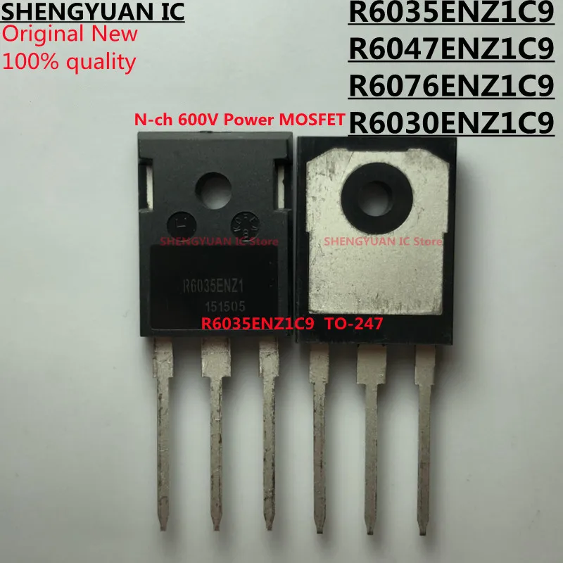 5Pcs/LOT R6035ENZ1C9 R6035ENZ1 R6047ENZ1C9 R6047ENZ1 R6076ENZ1C9 R6076ENZ1 R6030ENZ1C9 R6030ENZ1 TO-247 100% New original