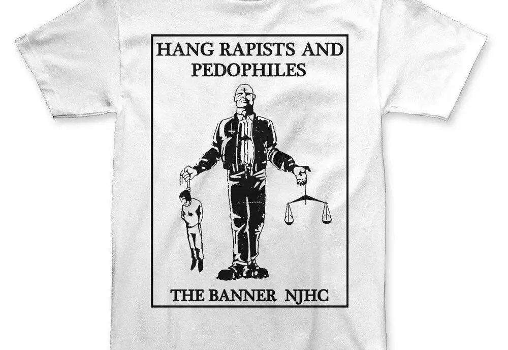 Hang Rapists And Pedophiles T Shirt Gift For Friend T Shirt unisex t shirt