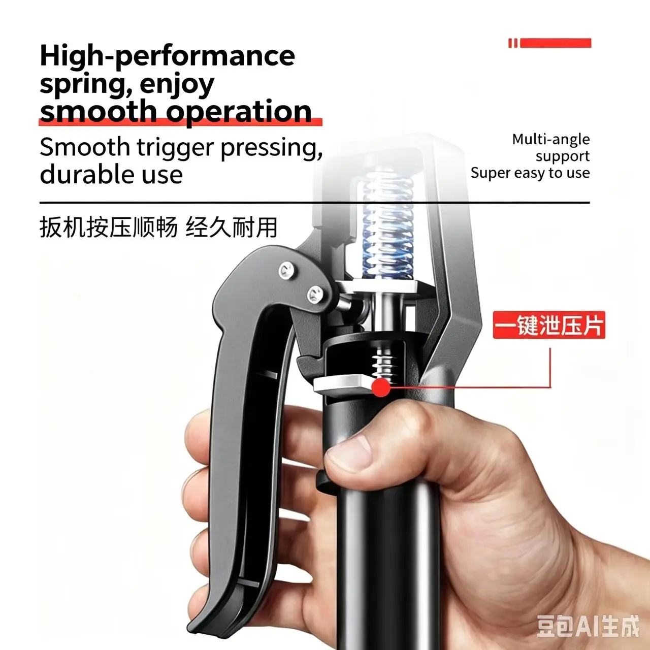 New Super High115-290cm Woodworking Telescopic Support Rod Wooden Ceiling Door Frame Raise Lifter Labor-Saving Arm Jack