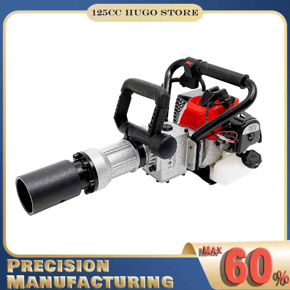 

Бензиновый вибропресс для столбов 1000 Вт, 32,7 куб. см, 2-тактный, для забивки столбов, инструмент для ограждений и садовых работ