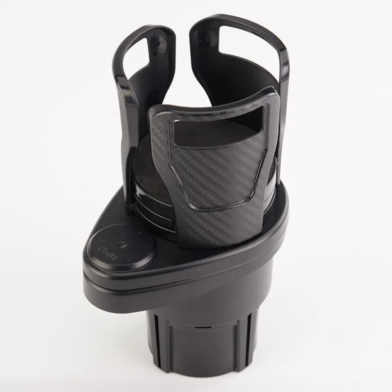 Suporte de Copo para Carro Ajustável com Montagem Dupla, Suporte Multifuncional para Telefone, Adaptador de Expansão, Acessórios Internos, Gadget Univ