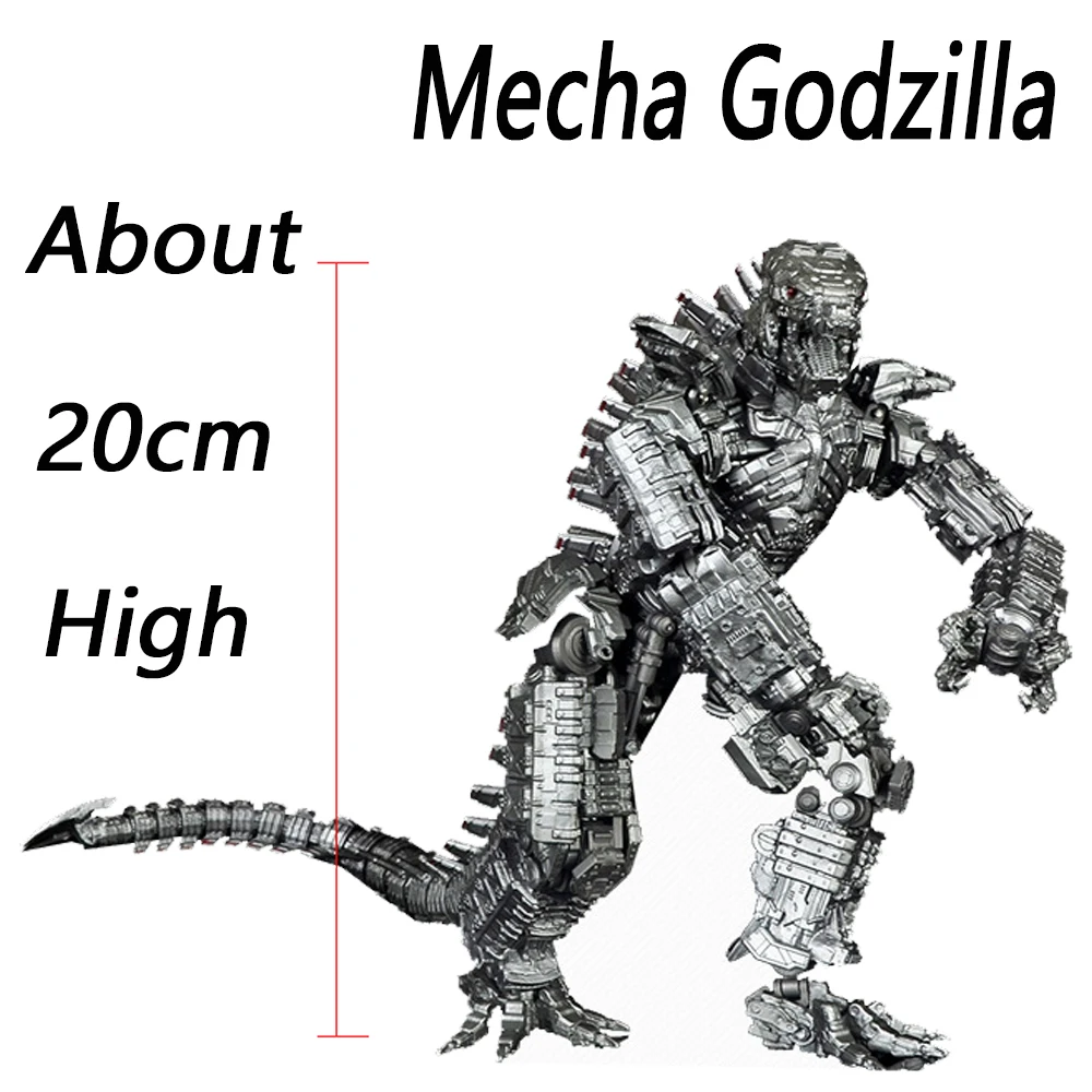 Mechanical Godzilla Action Toy Figures Movie Edition Dinosaur King of The Monster 20cm Desktop Decoration Model for Friend Gift