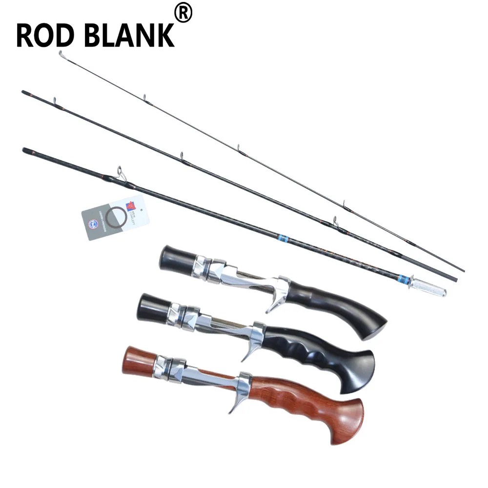1.43M 4 Setions Travel Trout Fishing Rod Power UL Action F Metal Locking Reel Seat Fuji Guide Solid Wood Grip Stream Fishing Rod