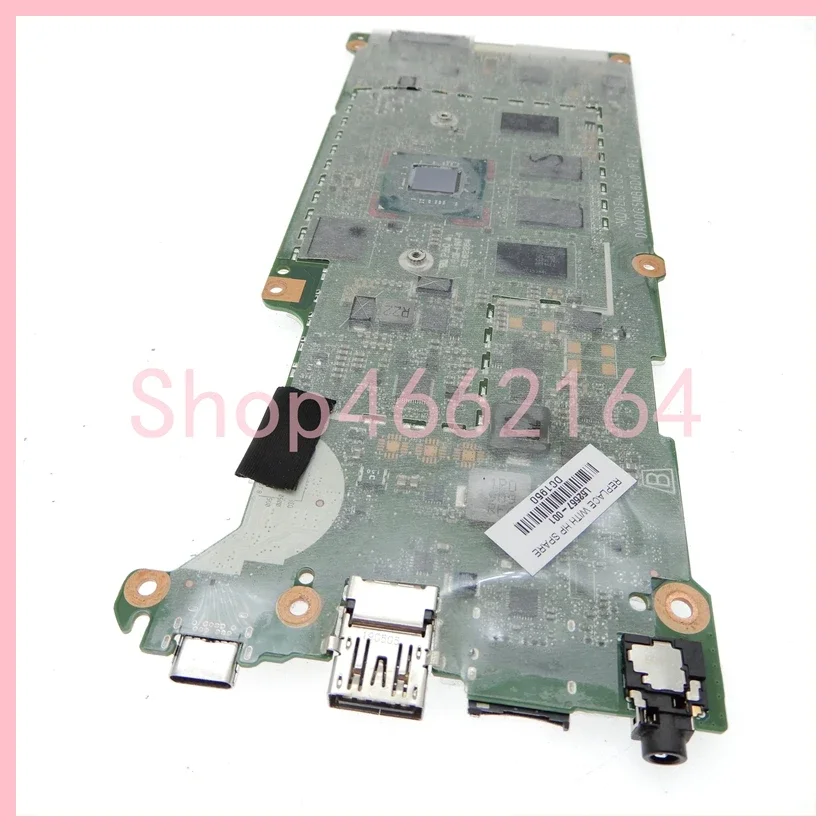 Imagem -05 - Placa-mãe Portátil para hp Da00g5mb6d0 Cpu:n4000 4gb de Ram Ssd 16gb L52557001 Placa-mãe para Chromebook 11 g7 g8 ee 100 Testado ok