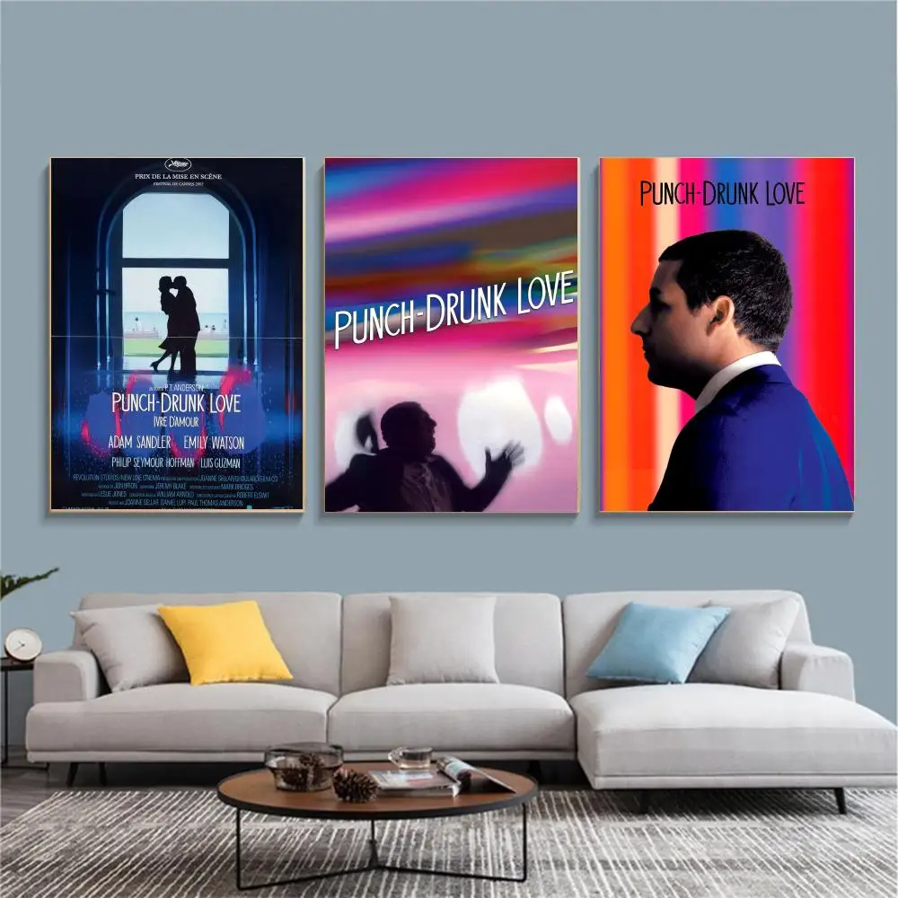 classic movie P-Punch-Drunk Love 2002-E Painting Calligraphy Nature Inspired Artwork for Living Room  Home Decoration