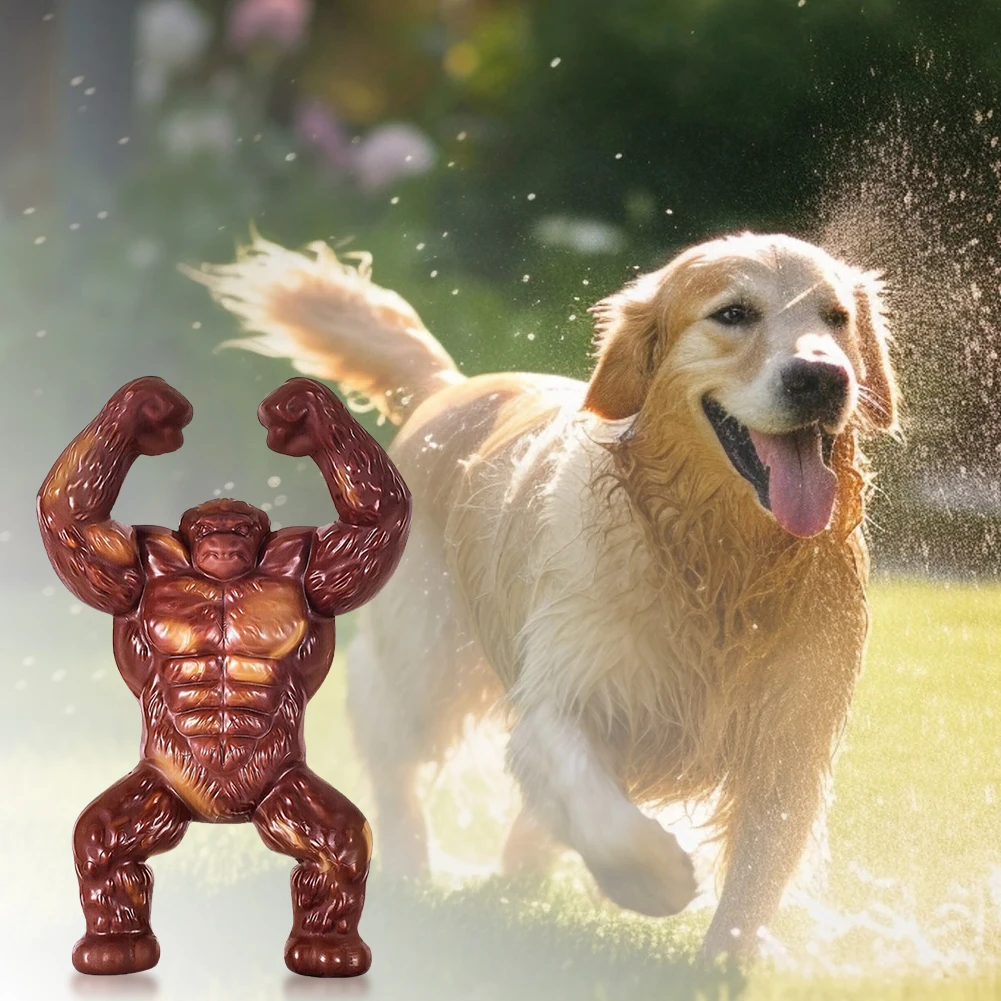 Gorilla Dog Toy Dog Chew Toy Bite-resistant Indestructible Dog Toy Interactive Dog Toy for Aggressive Chewers