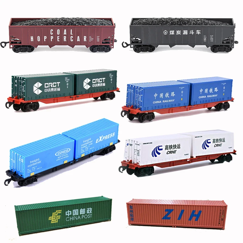 

Simulation Miniature Container Truck Model Shipping Box Diorama Kits Diy Sand Table Railway Scene Layout Materials 1Pcs