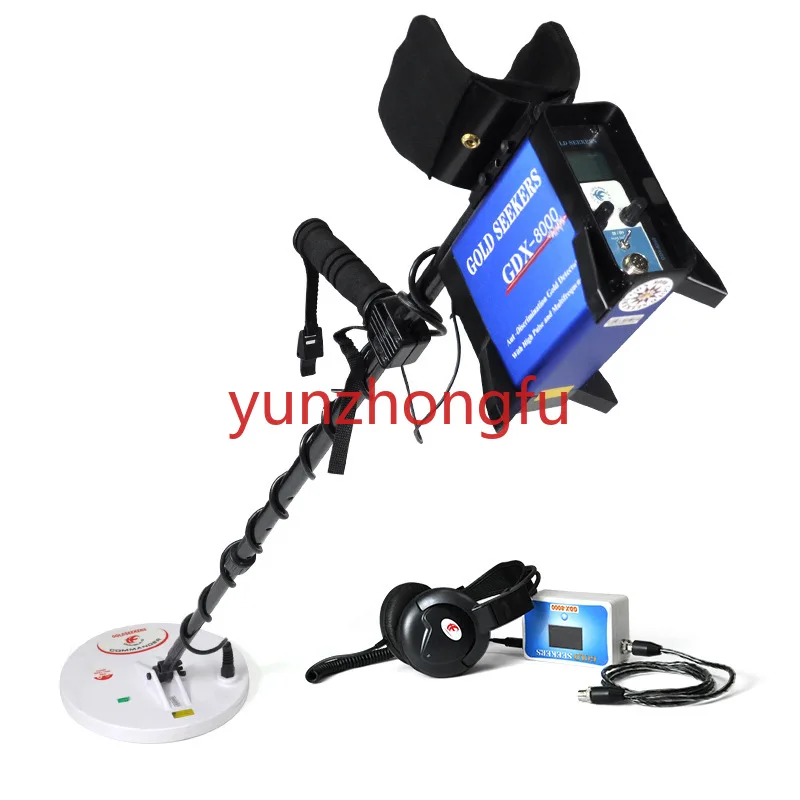 

Metal detector GDX8000 handheld treasure hunting detector for ground exploration