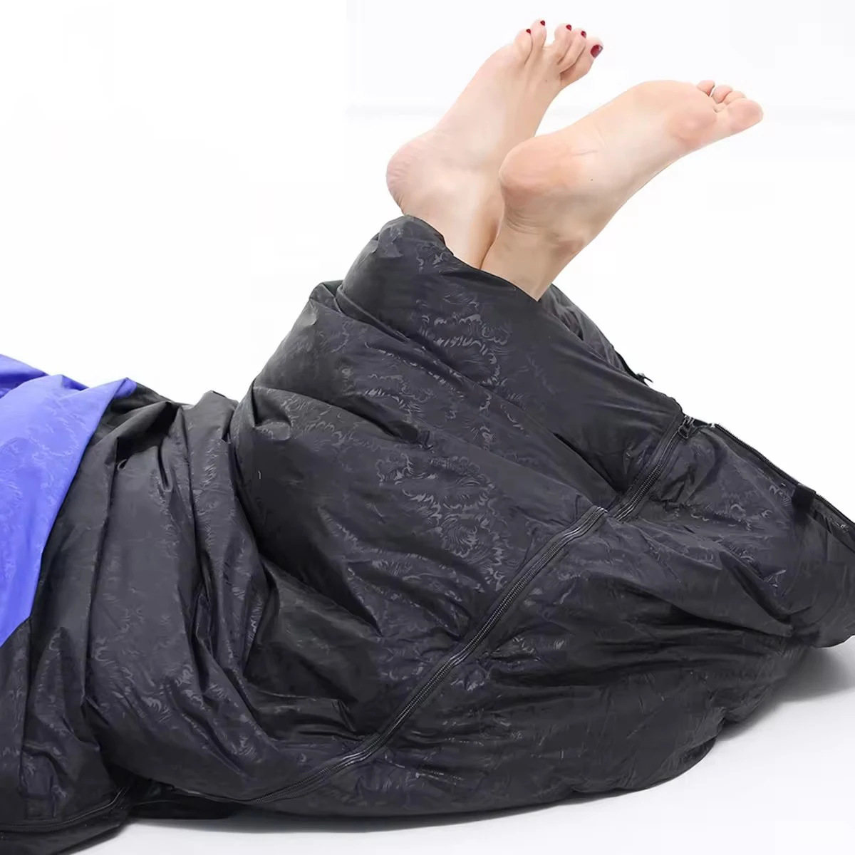 Outdoor Activity Sleeping Bags Warm Keeping High Fluffy Goose Down Fillednaturalwaterproof 600 Fill