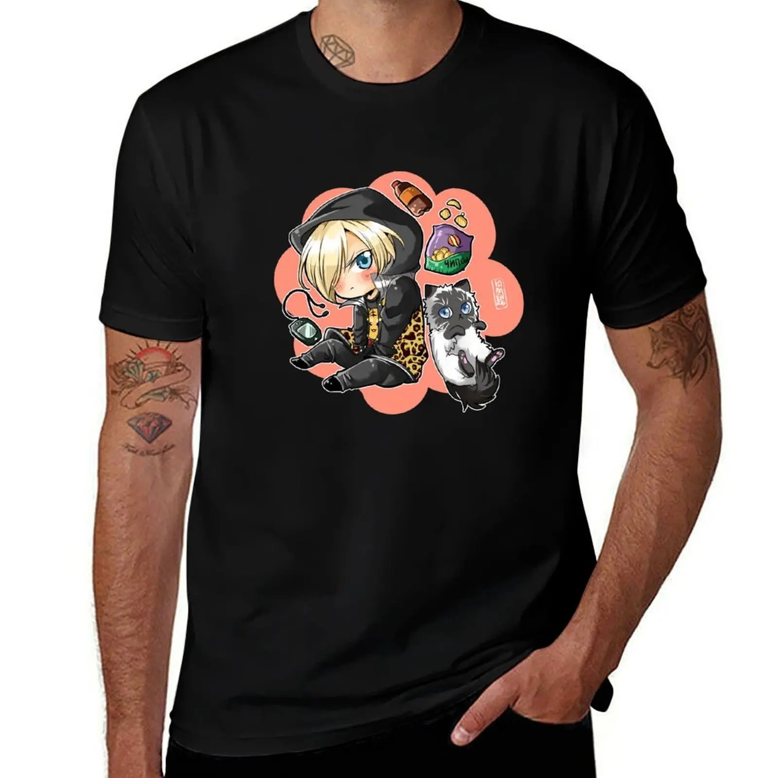 yuri plisetsky T-Shirt Work Outdoor T-Shirt for Men