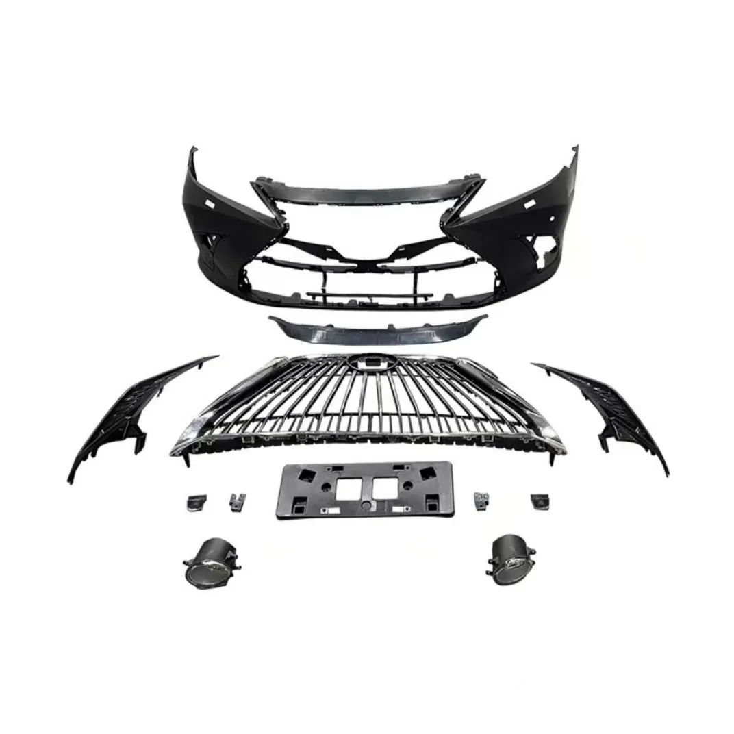 

Factory brand Car Body kit For Lexus ES 2013-2017 to 2018 style include front bumper assembly with grille two style car parts