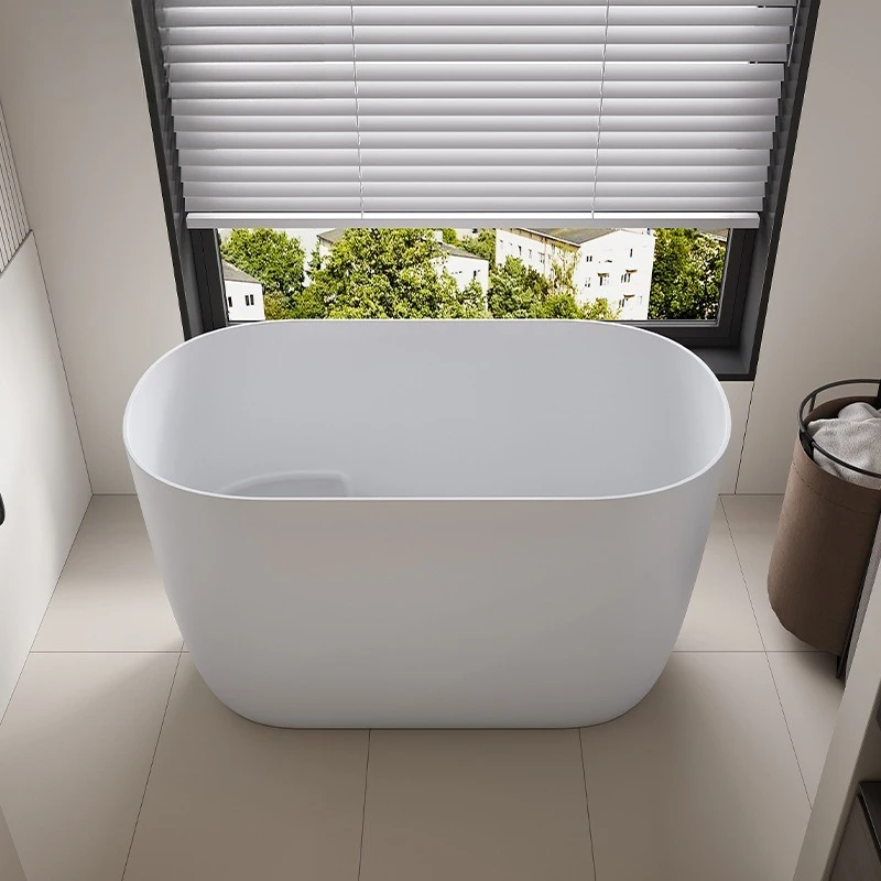 Bathtub acrylic seamless docking, small apartment deepened bath bathtub