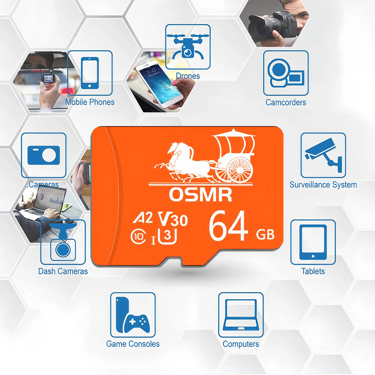 High Speed Card 128GB A2 for Mobile TV Memory Card 64GB U3 TF Card Mini SD Card 32GB Memory Card C10