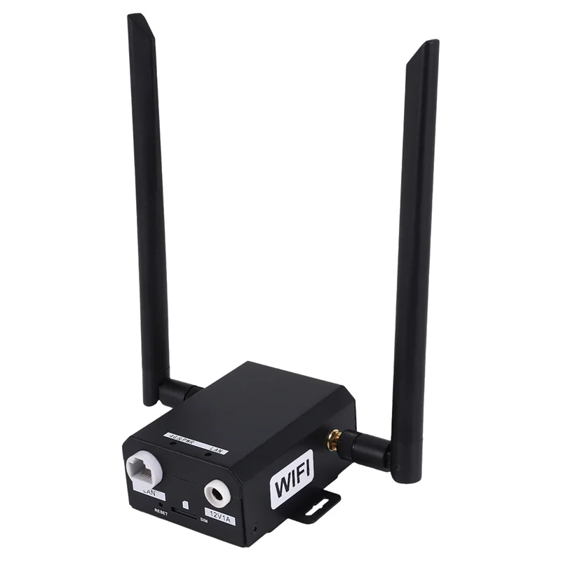 신제품! H927 4G 산업용 무선 라우터 4G LTE CAT4 150Mbps SIM 슬롯 와이파이 라우터 최대 16명 사용자 지원 (SMA 안테나 2개 포함)