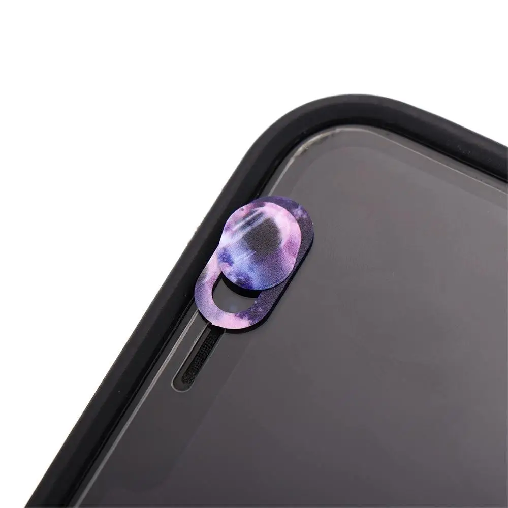Slider Sticke Phone Antispy Camera Cover Phone Lens Cover WebCam Camera Cover Starry Sky Pattern Camera Protection Shutter