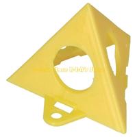 Y1AD 10Pcs Pyramid Painting Stands Plastic Mini Paint Stand Painting Triangle Stand Set High Strength Canvas Support