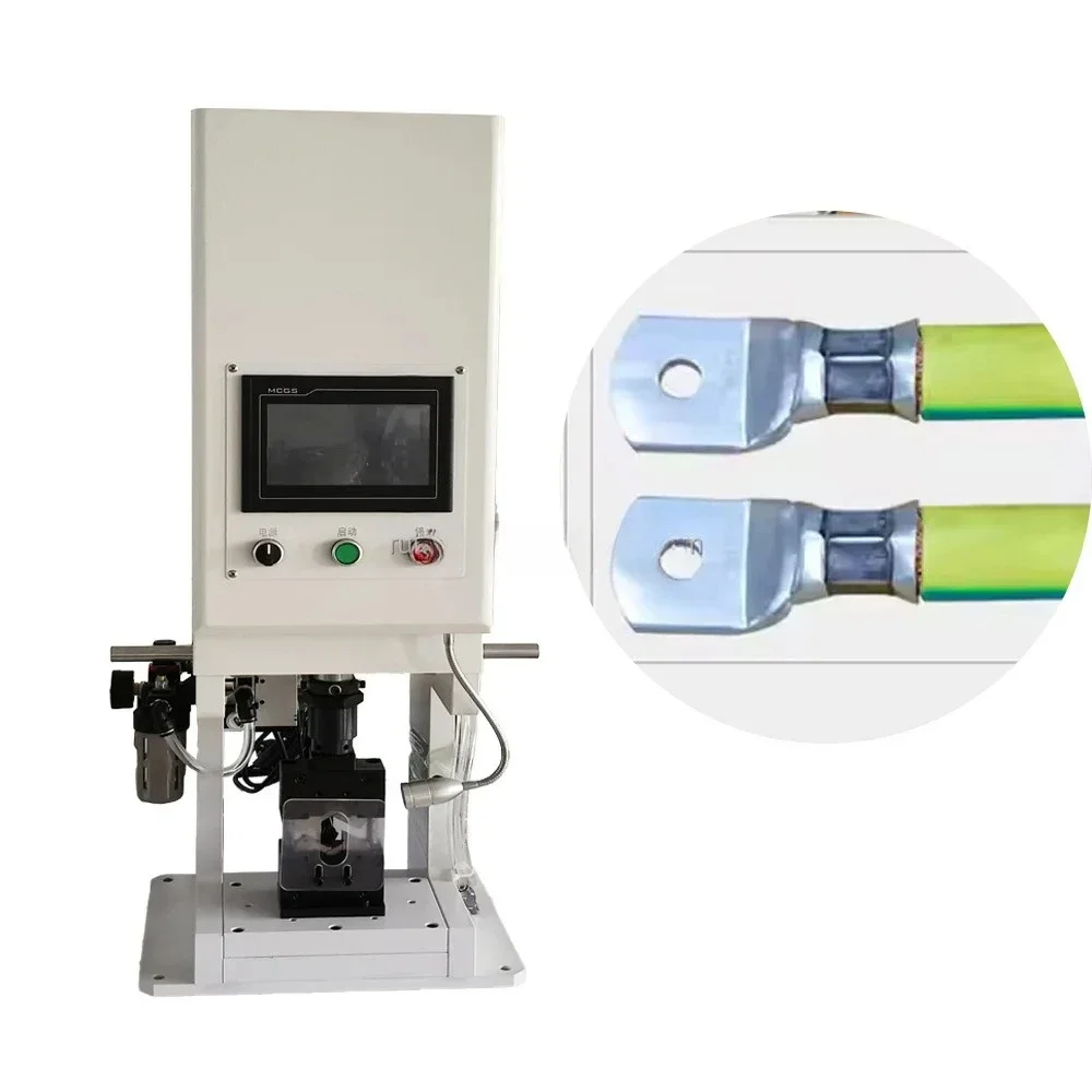 

10T Hydraulic Terminal Machine, Semi-automatic New Energy Cable Crimping Machine, Mold Free Terminal Riveting Machine