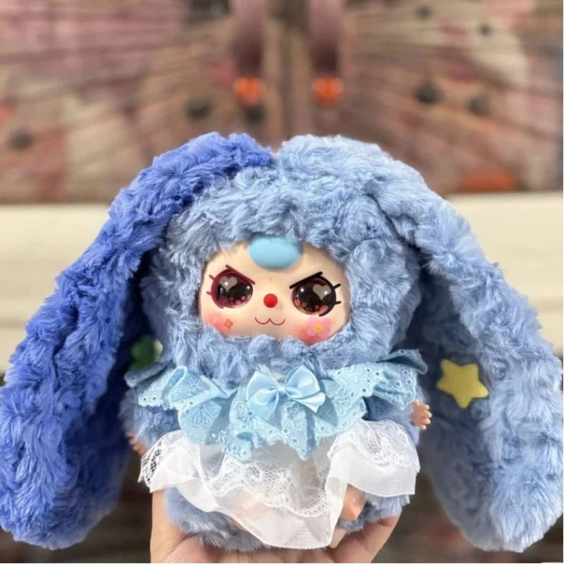 Spot Original bébé trois Lily lapin ville V4 jeu à la mode boîte aveugle dessin animé poupée ornement Kawaii modèle cadeau jouet saint valentin cadeau