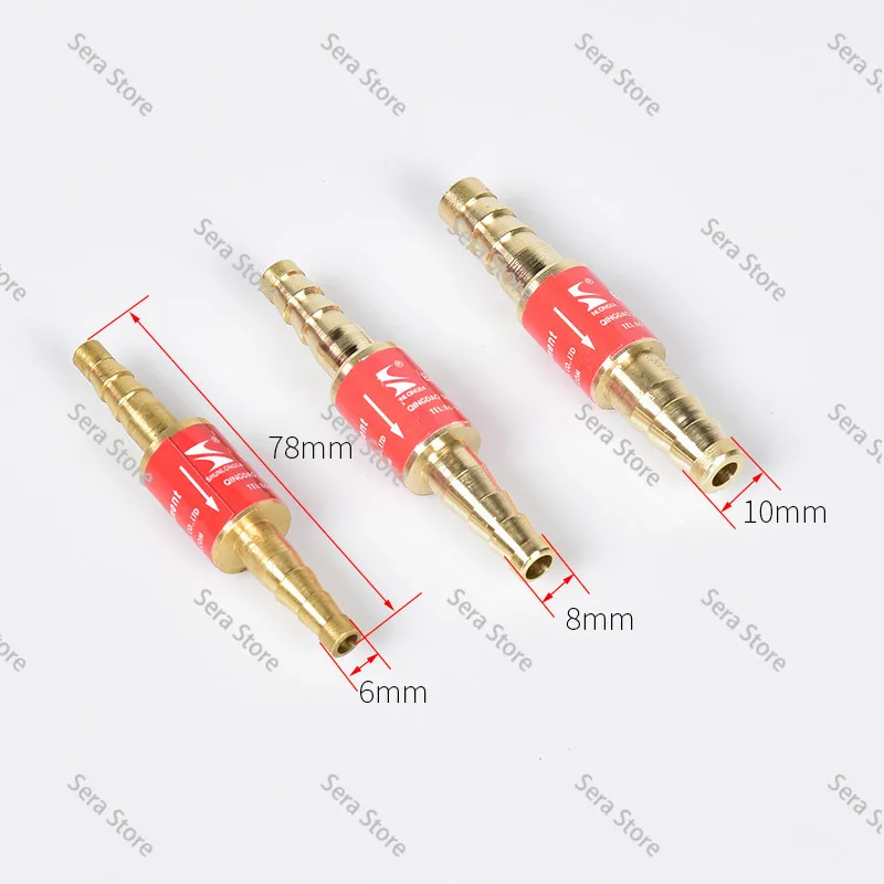 Oxygen Acetylene Flashback Arrestor Check Valve Flame Buster For Pressure Reducer Regulator Gas Cutting Torch For Pipe