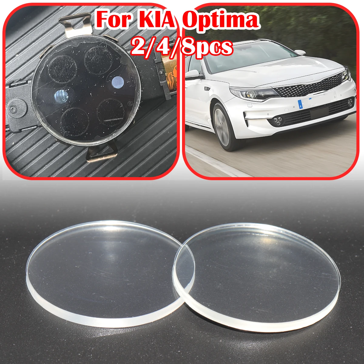 

Rain Light Sensor Gel Pad For KIA Optima Adhesive Film Silicone Cushion Windscreen Chip Repair Multi-Purpose Tape 9A795560920