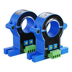 JXK-7 Hall Effect AC/DC Current Transducer 20mm 25mm 0-1500A AC Current Sensor 4-20mA 0-10V 0-5V RS485 DC Current Transmitter