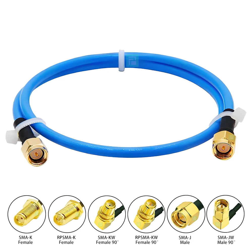 1 PCS SMA/RPSMA male Female plug connector RG402 RG-402 Semi Flexible Coaxial Cable 0.141