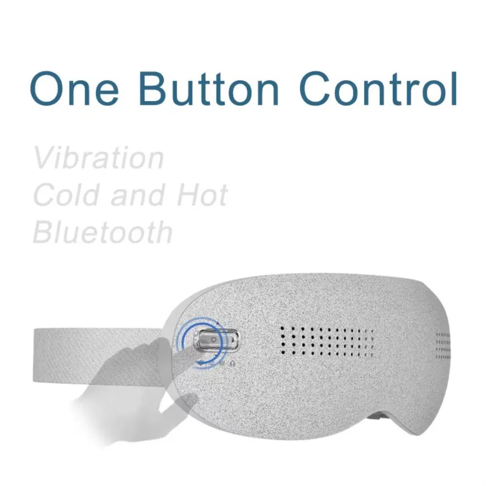 Eye Massager Mask, Heat & Cooling Therapy for Migraines, Dry Eyes, Puffy Eyes & Eyestrain Relief