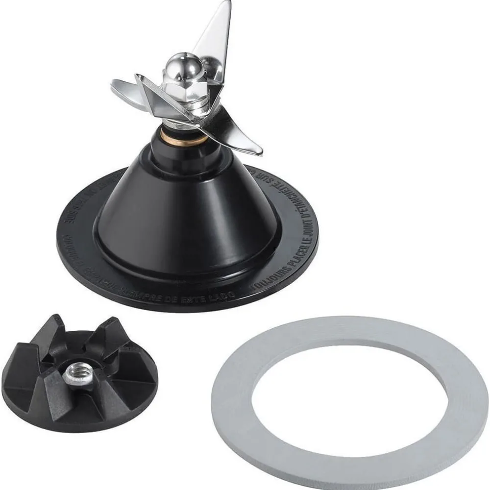 

Blender Replacement Parts Blender Blade and Rubber O Ring Seal Gasket Compatible with Hamilton HBB908 908 Accessories