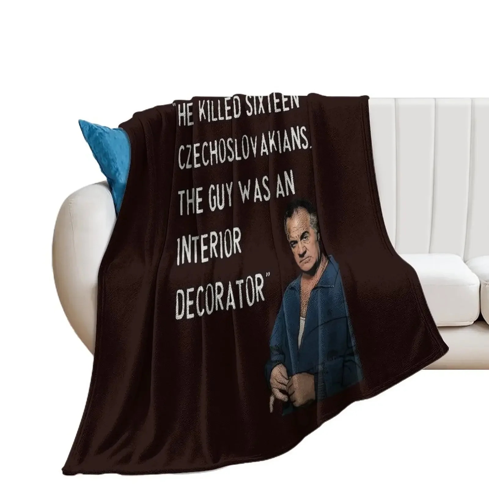 Sopranos - Paulie Walnuts 2 Throw Blanket For Decorative Sofa funny gift Nap Moving Blankets