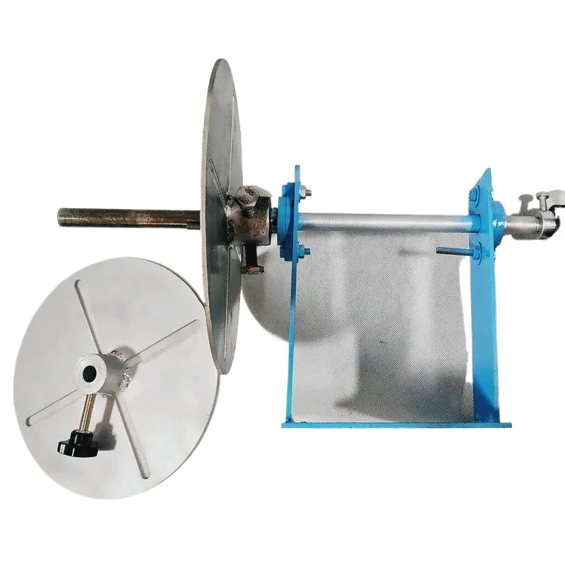 Manual Ribbon Winding Machine Multifunctional Rewinder Bearings Easy Type