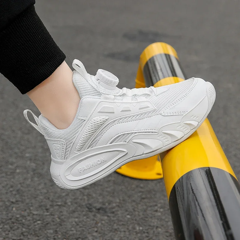 ragazzo Bambini Scarpe da ginnastica primaverili Scarpe casual da scuola per ragazze Scarpe da corsa traspiranti per esterni Scarpe per bambini antiscivolo rosa chiaro morbido