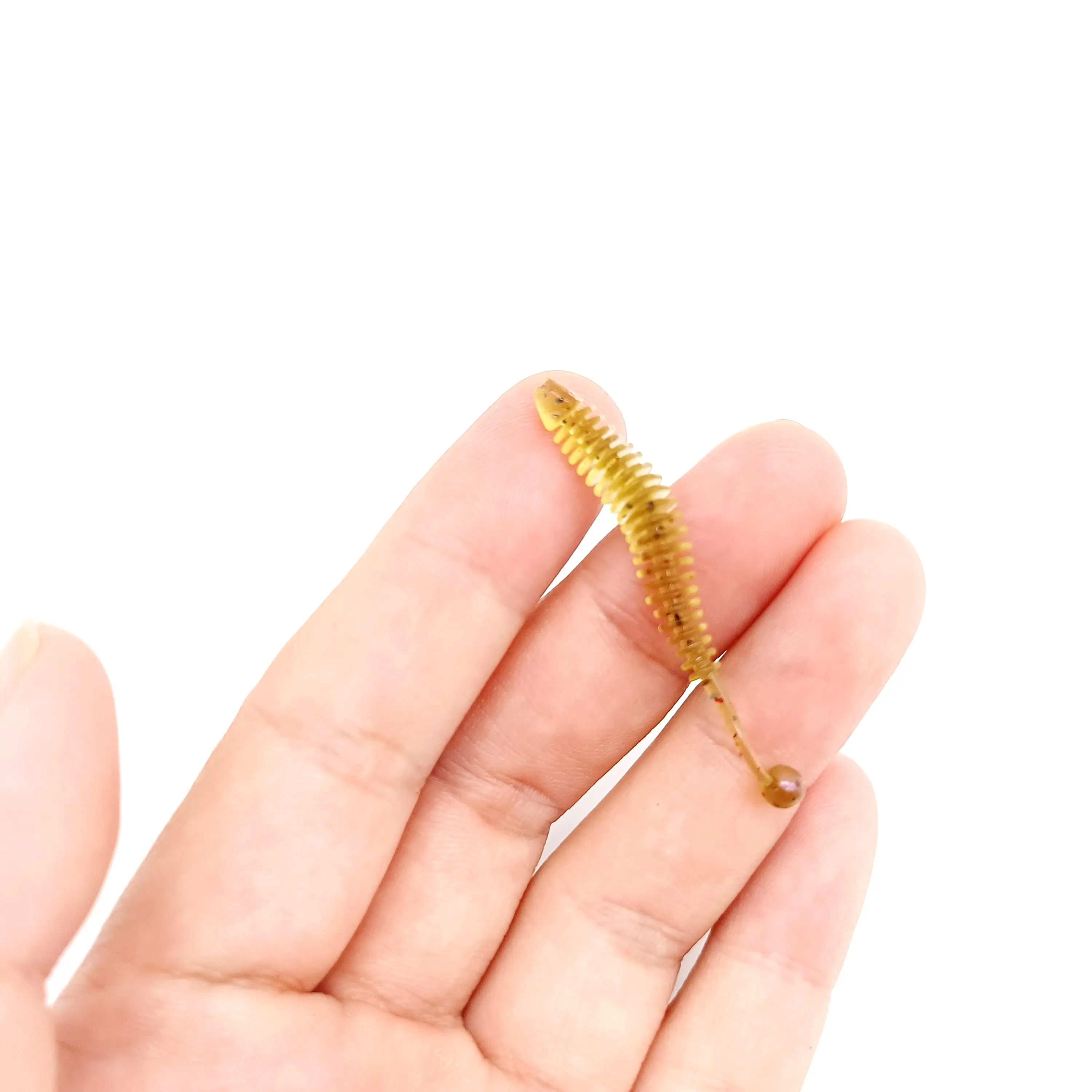 DUODUOYU 10PCS Mini Weiche Angeln Locken 47mm/57mm/77mm Nadel Silikon Swimbait Wobbler Künstliche köder Seebarsch Angelgerät – Detail 4