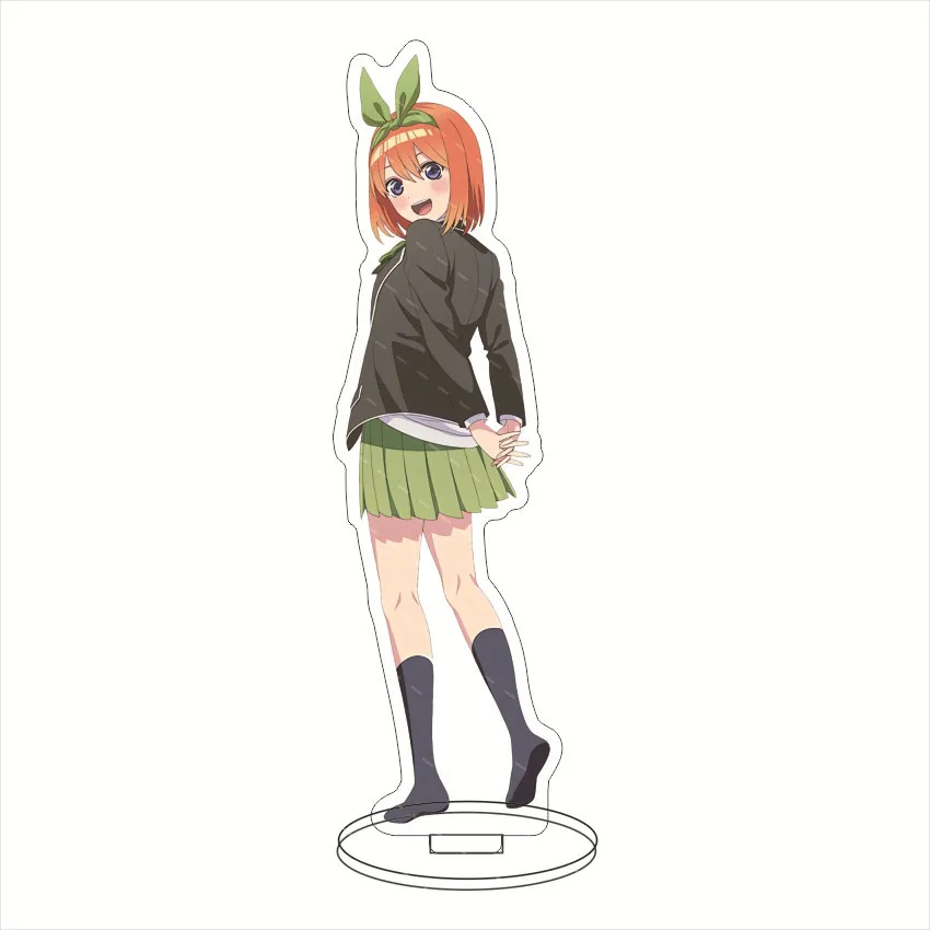 15CM The Quintessential Quintuplets Anime Figures Cosplay Kimono Stylings Acrylic Stand Model Desk Decor Standing Sign Gifts