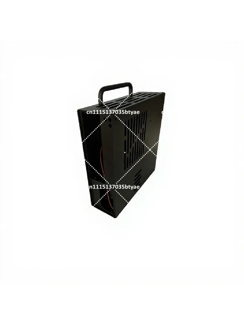 Mini ITX PC Case, Small MATX Motherboard Chassis, 1U Power Supply Compatible, Portable Desktop Computer Case
