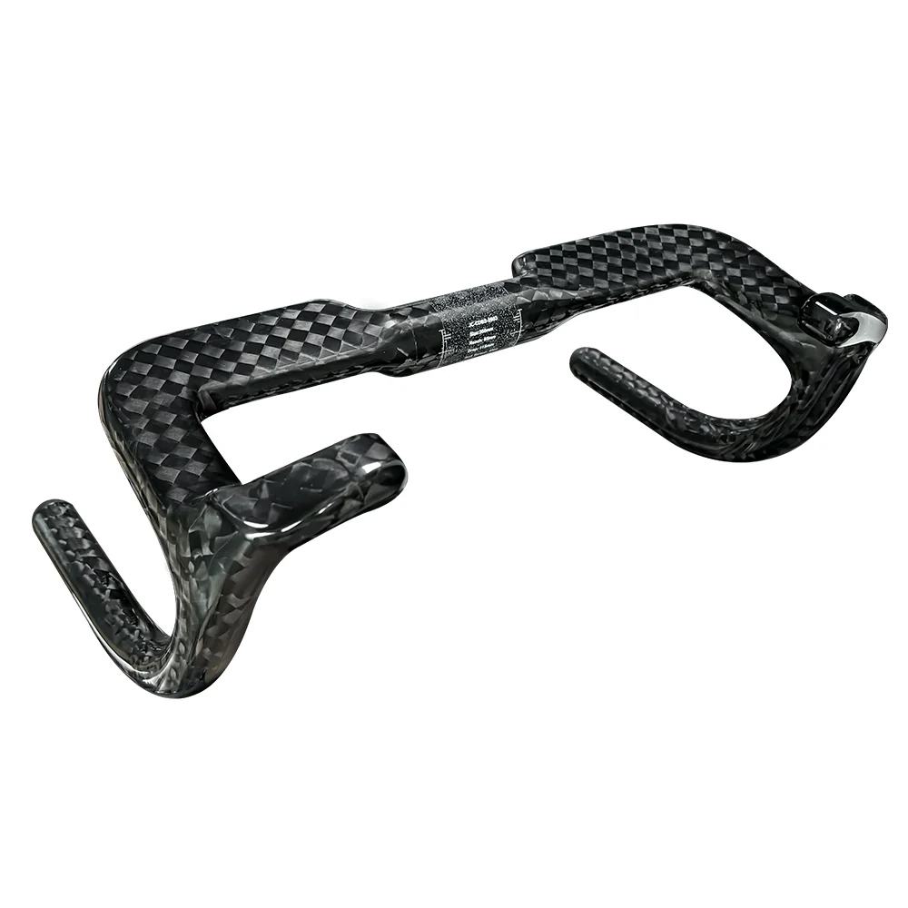 2027 UCI Neue Vorschriften BALUGOE Carbonfaser-Wettkampf-Laufbahnen-Fahrradlenker TT-Lenker Hochintensiver Fixed-Gear-Lenker – Detail 9