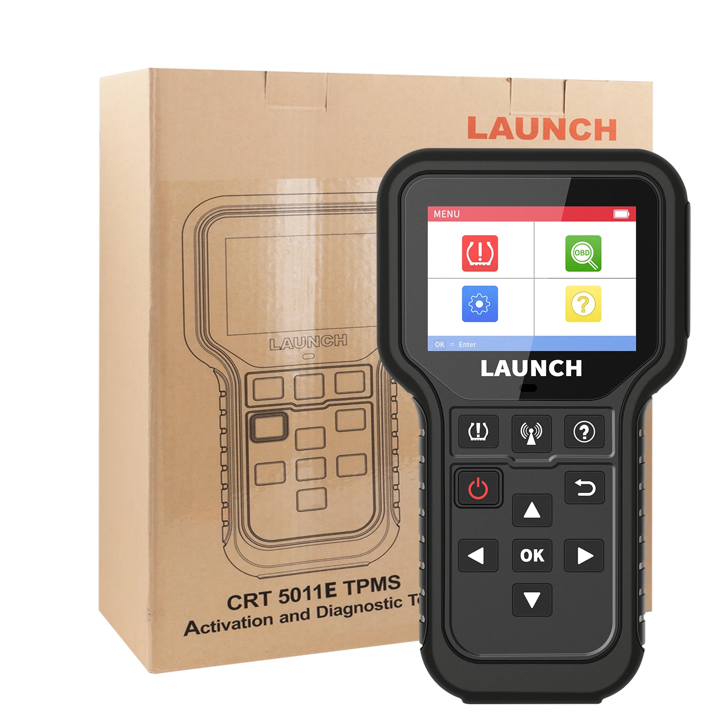 

New Car Diagnostic Tool Launch CRT5011E Tire Pressure Detection System Activation Diagnostic Tool OBD Universal