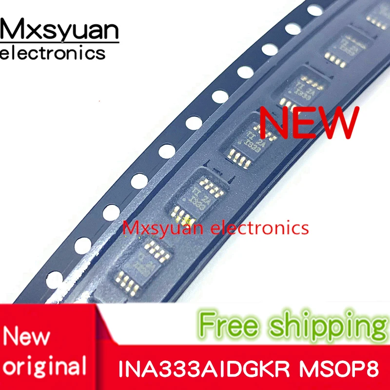 10pcs~100pcs/LOT I333 INA333AIDGKR INA333AIDGKT INA333AIDGK INA333 MSOP8 New original In stock