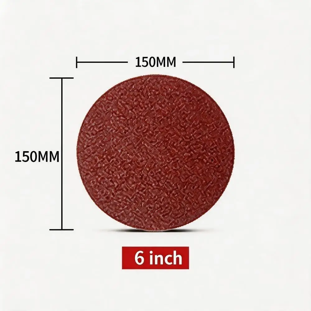 TQLQ 6Inch Sand Discs 40-2000Grit Sanding Paper No Hole10/20/50/100pcs for DA Sander Auto Paint Wood Metal Polishing Rotary Tool