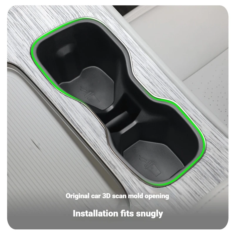 It is suitable for NIO ES7 limit water cup holder EC7 central control anti-slip shock-absorbing water cup sleeve car fixed water