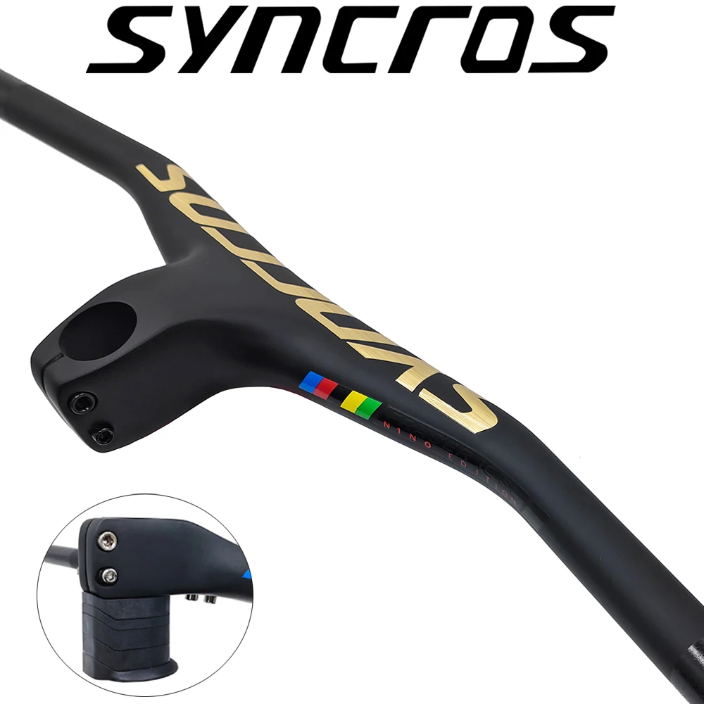 

17 ° Интегрированная ручка SYNCROS, XC MTB, 28,6 мм, углеродное волокно T800, встречает нужно повседневных гонщиков, отправьте велосипедные прокладки