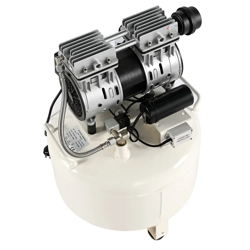 High Quality 1 ultra Silent air Compressor Oil Free 115V Portable air Compressor No die sel air Compressor for detal Chair