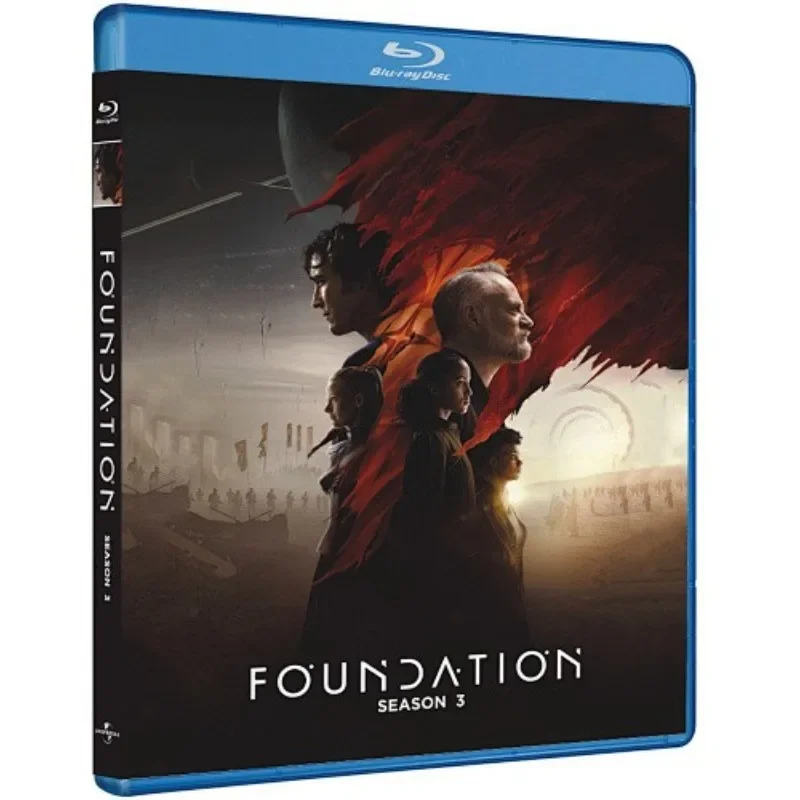 Foundation Season 3：BD All Region New Sealed Box SetBlu-ray disc HighDefinition BD