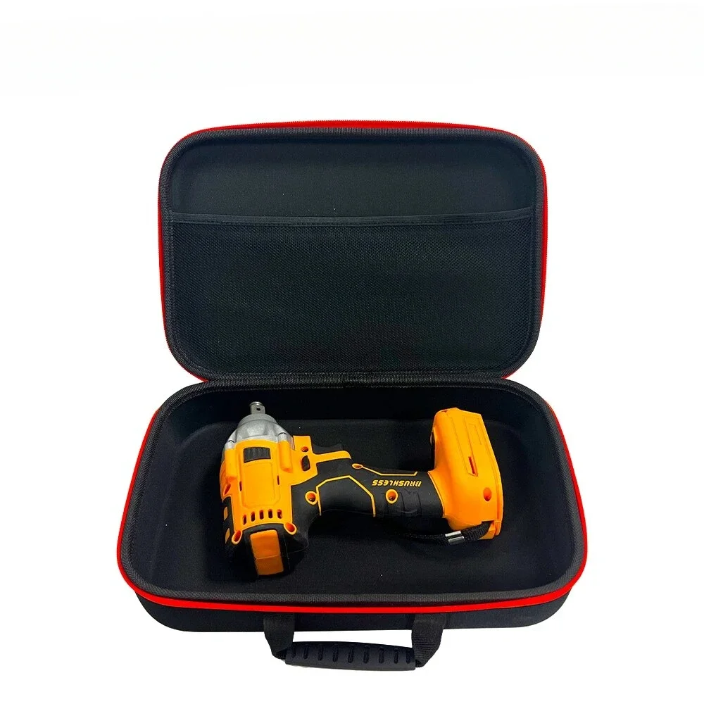 Portable Large Capacity Tool Pouch  with Red Edges Waterproof Tool Bags Electrician Hardware Tools Bag 2-size Available