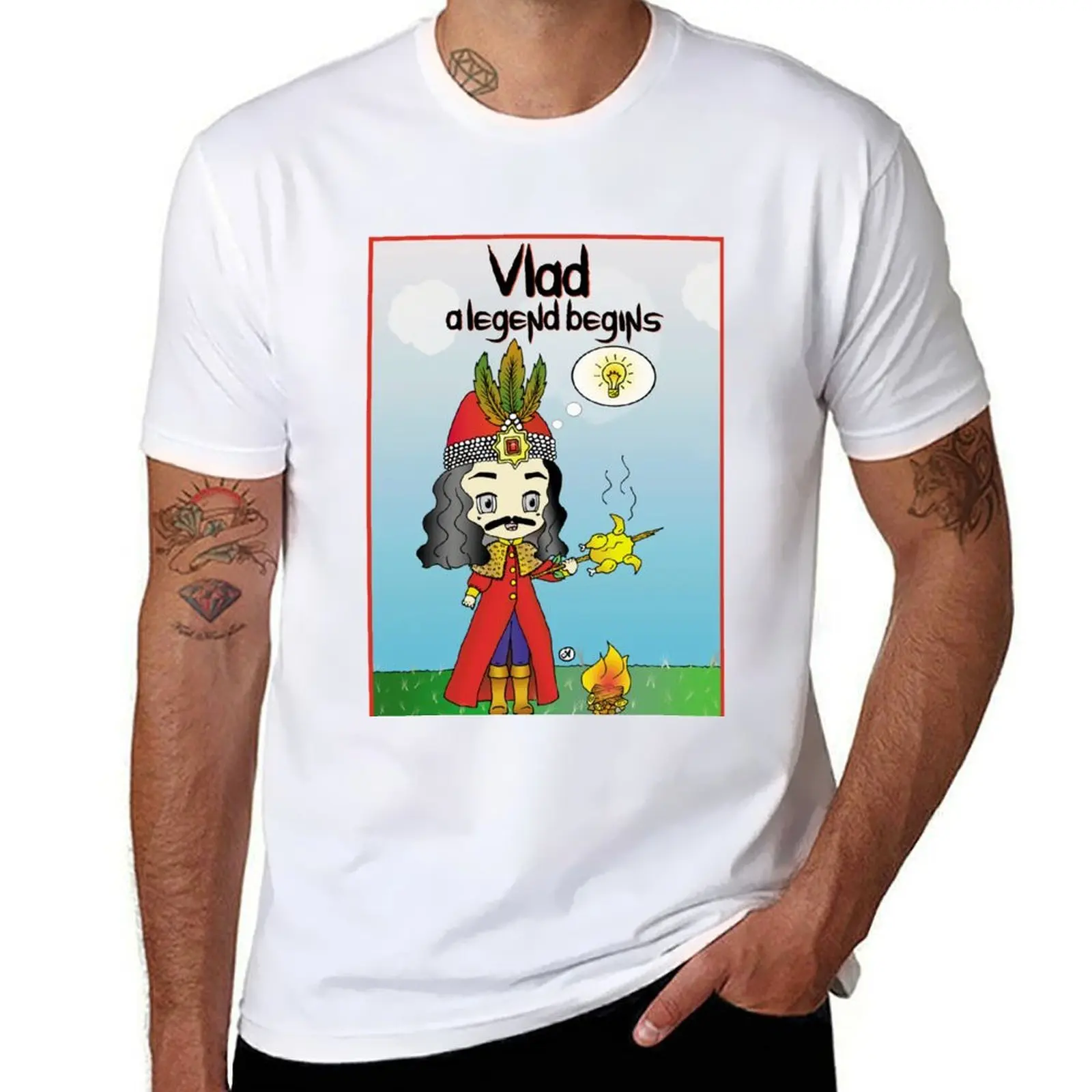 

Evil Cuteness - Vlad Tepes T-Shirt t shirt for man t shirts for man graphic vintage T-Shirt